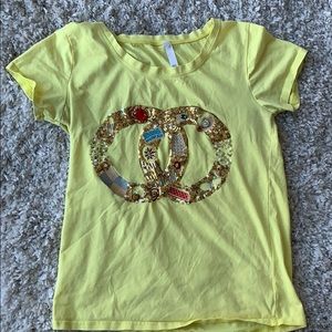 Yellow Festive T Shirt